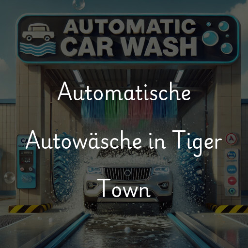 Automatische Autowäsche in Tiger Town