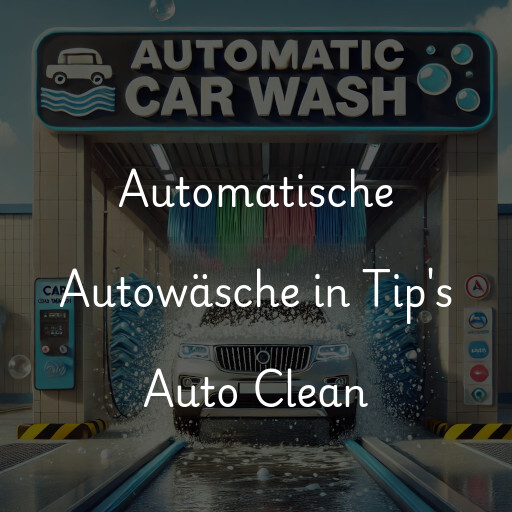 Automatische Autowäsche in Tip's Auto Clean