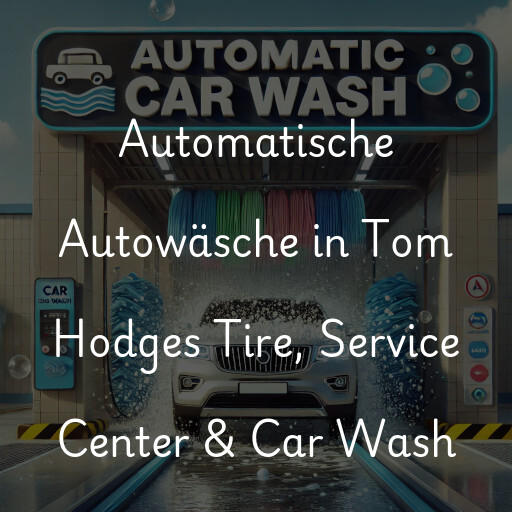 Automatische Autowäsche in Tom Hodges Tire, Service Center & Car Wash