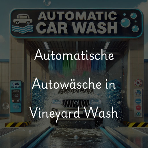 Automatische Autowäsche in Vineyard Wash