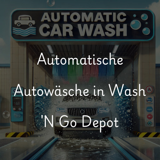 Automatische Autowäsche in Wash 'N Go Depot