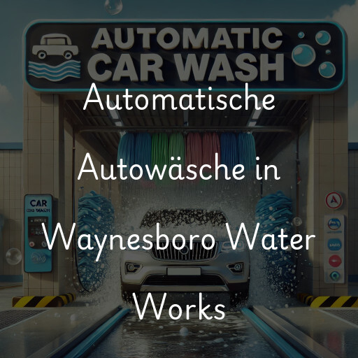Automatische Autowäsche in Waynesboro Water Works