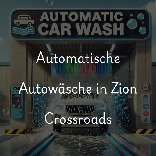 Automatische Autowäsche in Zion Crossroads
