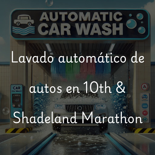 Lavado automático de autos en 10th & Shadeland Marathon