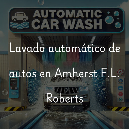Lavado automático de autos en Amherst F.L. Roberts