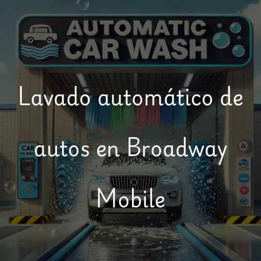 Lavado automático de autos en Broadway Mobile