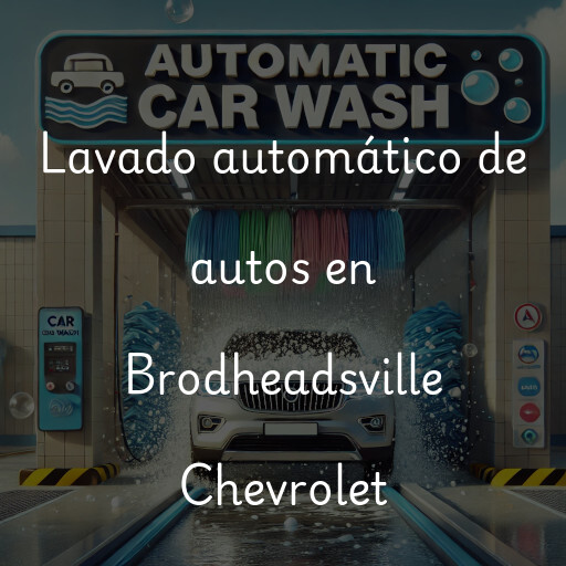Lavado automático de autos en Brodheadsville Chevrolet