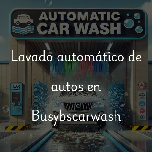 Lavado automático de autos en Busybscarwash