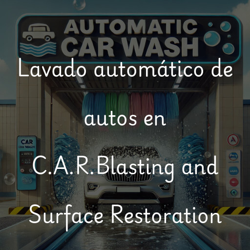 Lavado automático de autos en C.A.R.Blasting and Surface Restoration