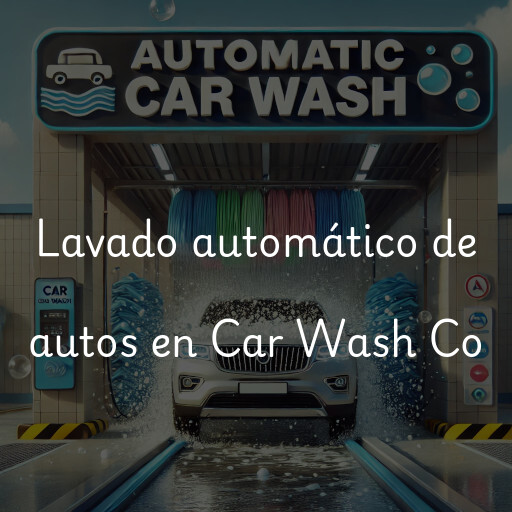 Lavado automático de autos en Car Wash Co
