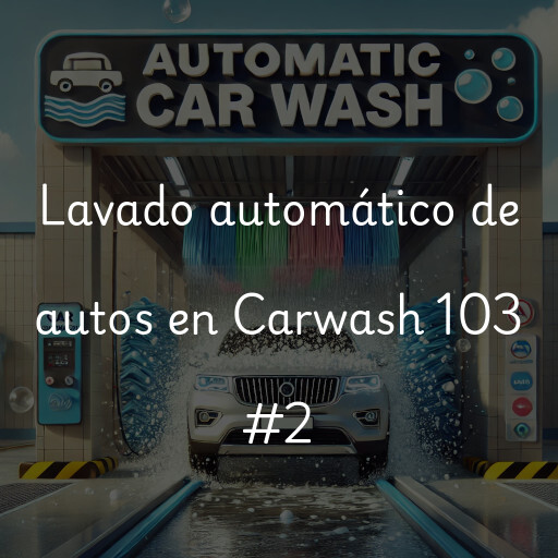 Lavado automático de autos en Carwash 103 #2