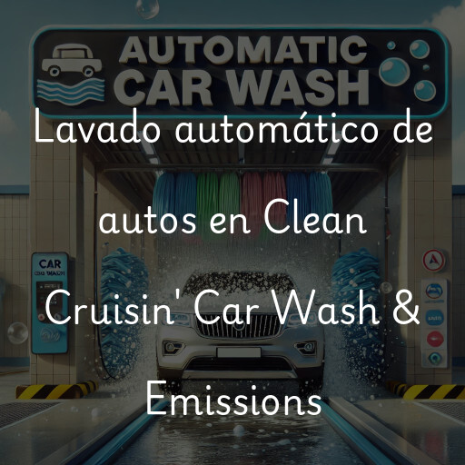 Lavado automático de autos en Clean Cruisin' Car Wash & Emissions
