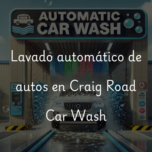 Lavado automático de autos en Craig Road Car Wash