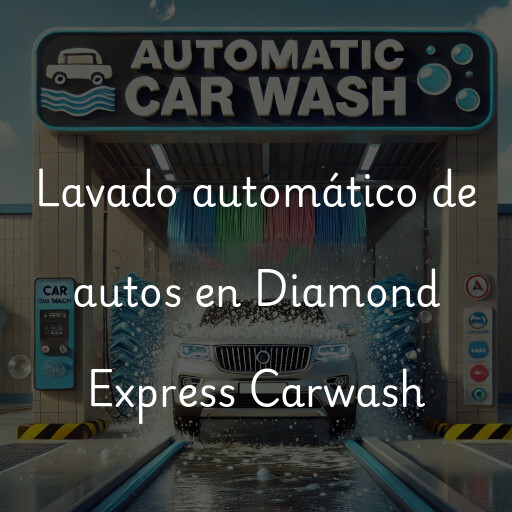 Lavado automático de autos en Diamond Express Carwash