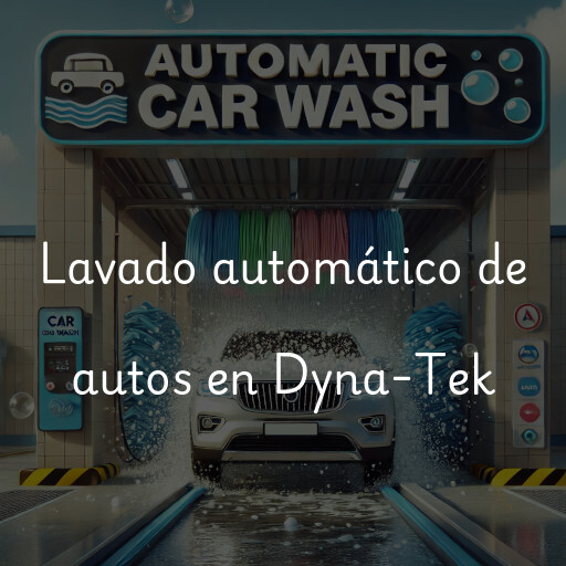 Lavado automático de autos en Dyna-Tek