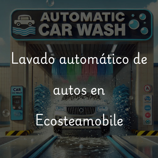 Lavado automático de autos en Ecosteamobile