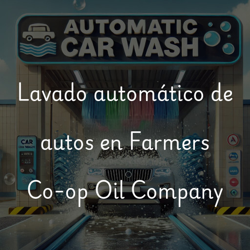 Lavado automático de autos en Farmers Co-op Oil Company