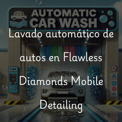 Lavado automático de autos en Flawless Diamonds Mobile Detailing