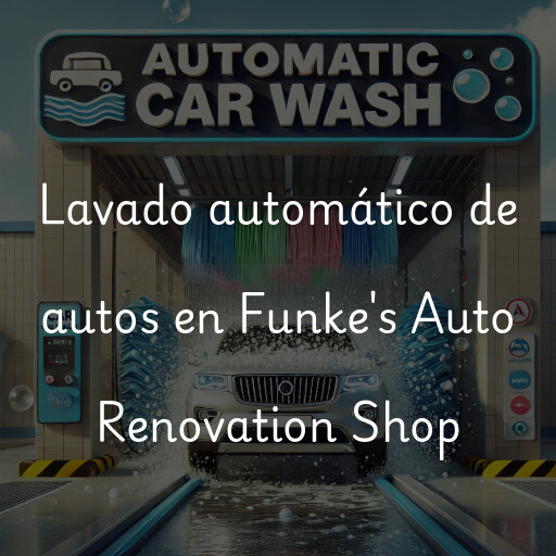 Lavado automático de autos en Funke's Auto Renovation Shop