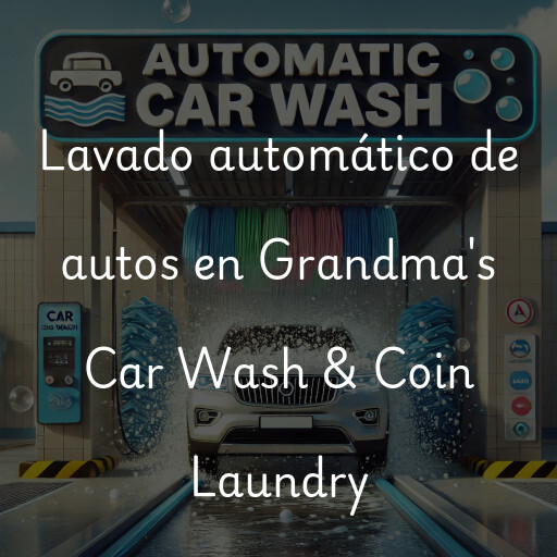 Lavado automático de autos en Grandma's Car Wash & Coin Laundry