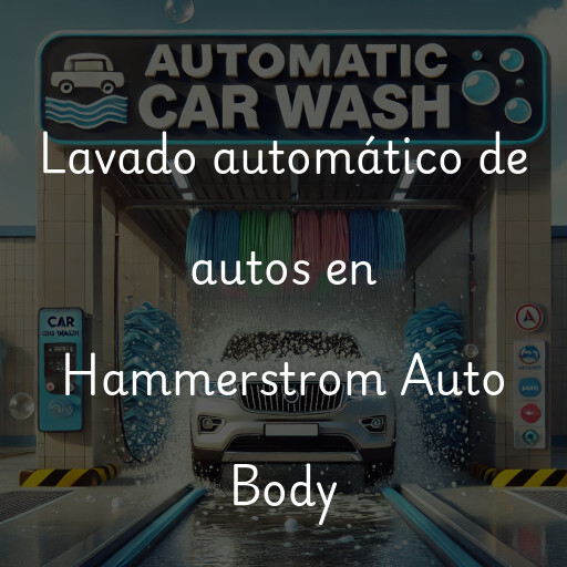Lavado automático de autos en Hammerstrom Auto Body