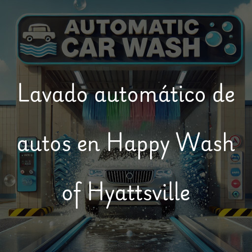 Lavado automático de autos en Happy Wash of Hyattsville