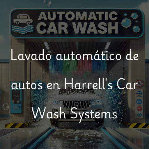 Lavado automático de autos en Harrell's Car Wash Systems