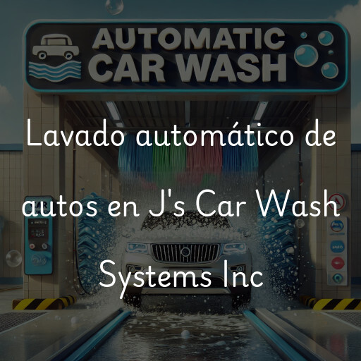 Lavado automático de autos en J's Car Wash Systems Inc