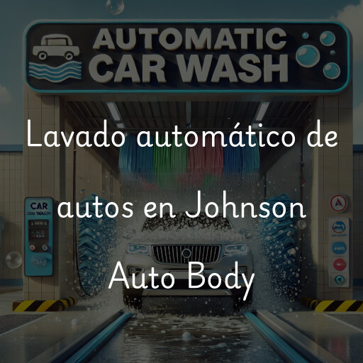 Lavado automático de autos en Johnson Auto Body