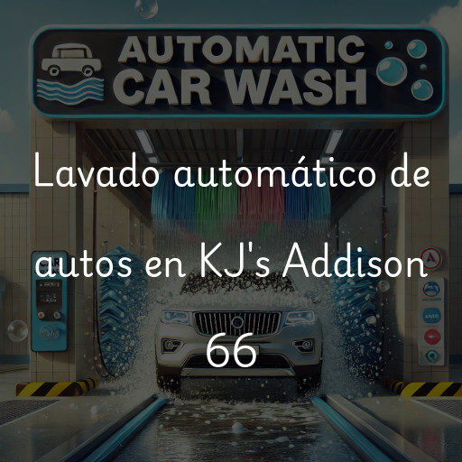 Lavado automático de autos en KJ's Addison 66