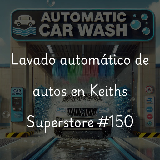Lavado automático de autos en Keiths Superstore #150
