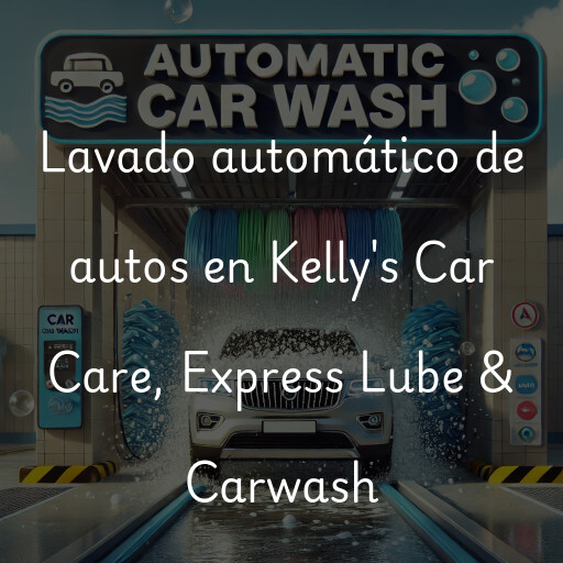 Lavado automático de autos en Kelly's Car Care, Express Lube & Carwash
