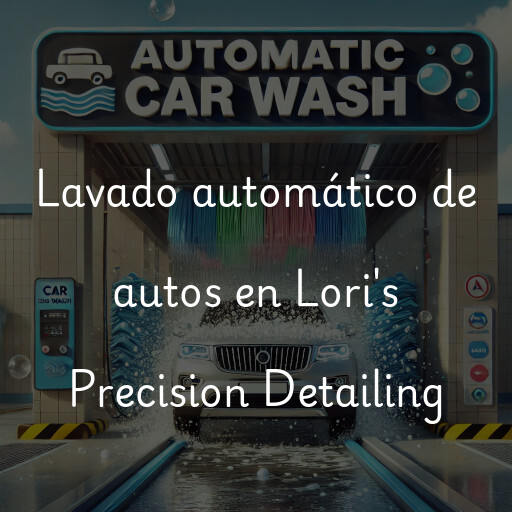Lavado automático de autos en Lori's Precision Detailing
