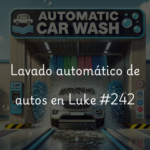 Lavado automático de autos en Luke #242