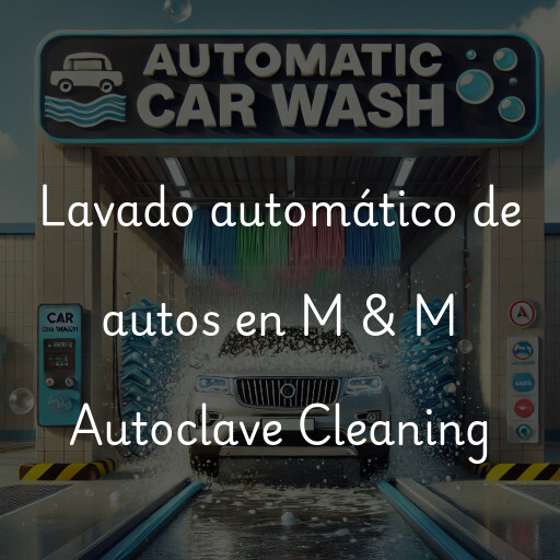 Lavado automático de autos en M & M Autoclave Cleaning