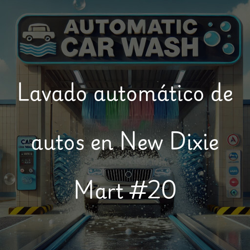 Lavado automático de autos en New Dixie Mart #20