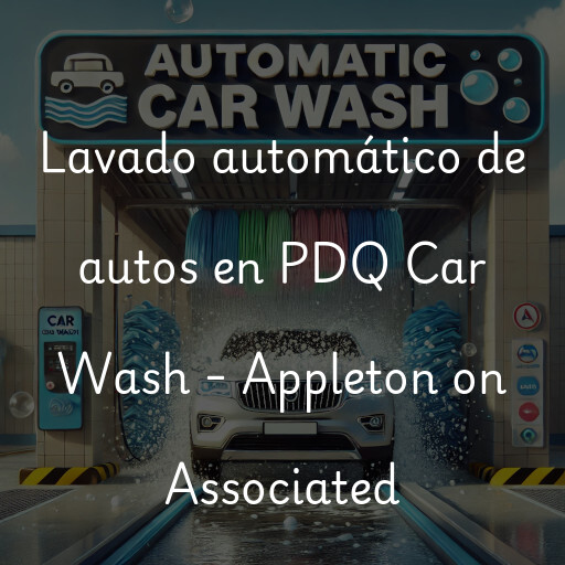 Lavado automático de autos en PDQ Car Wash - Appleton on Associated