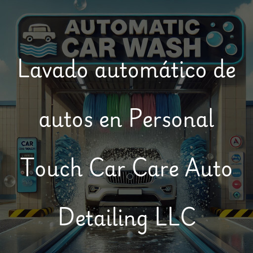 Lavado automático de autos en Personal Touch Car Care Auto Detailing LLC