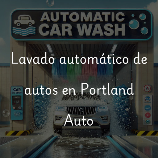 Lavado automático de autos en Portland Auto
