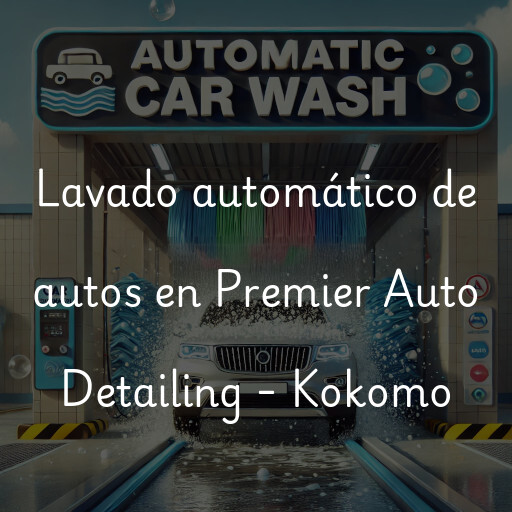 Lavado automático de autos en Premier Auto Detailing - Kokomo