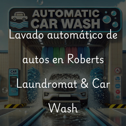 Lavado automático de autos en Roberts Laundromat & Car Wash