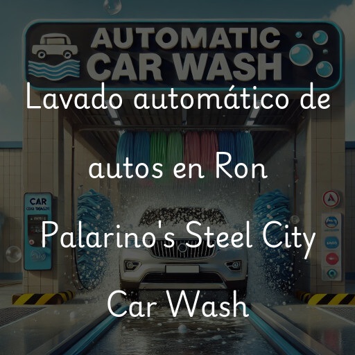 Lavado automático de autos en Ron Palarino's Steel City Car Wash