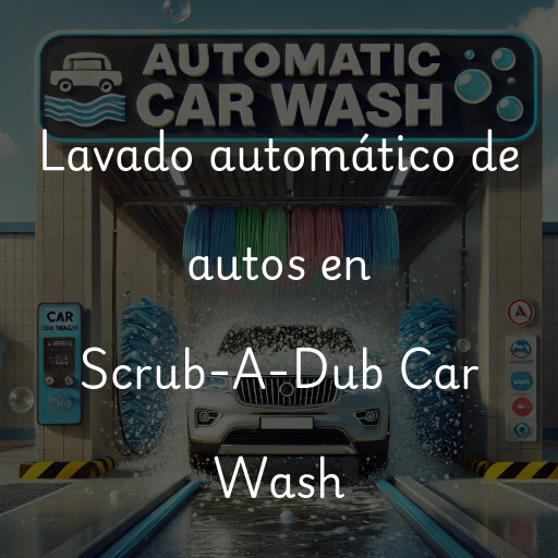 Lavado automático de autos en Scrub-A-Dub Car Wash
