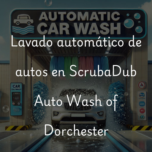Lavado automático de autos en ScrubaDub Auto Wash of Dorchester