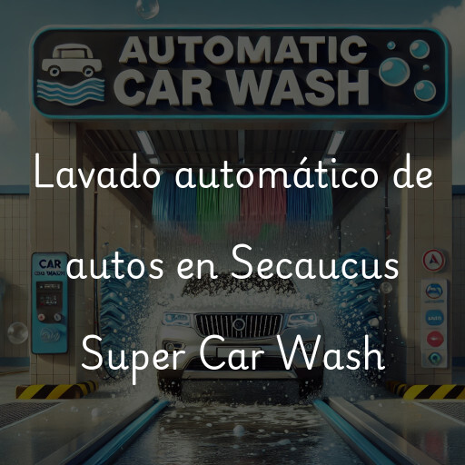 Lavado automático de autos en Secaucus Super Car Wash