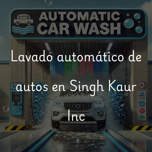 Lavado automático de autos en Singh Kaur Inc