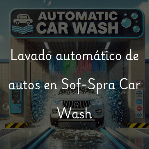 Lavado automático de autos en Sof-Spra Car Wash