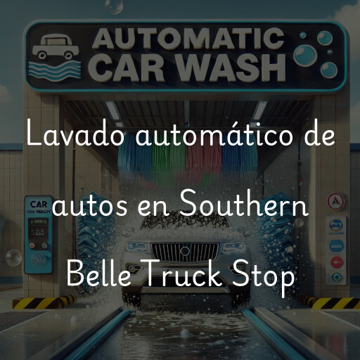Lavado automático de autos en Southern Belle Truck Stop