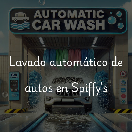 Lavado automático de autos en Spiffy's