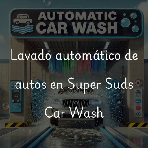 Lavado automático de autos en Super Suds Car Wash